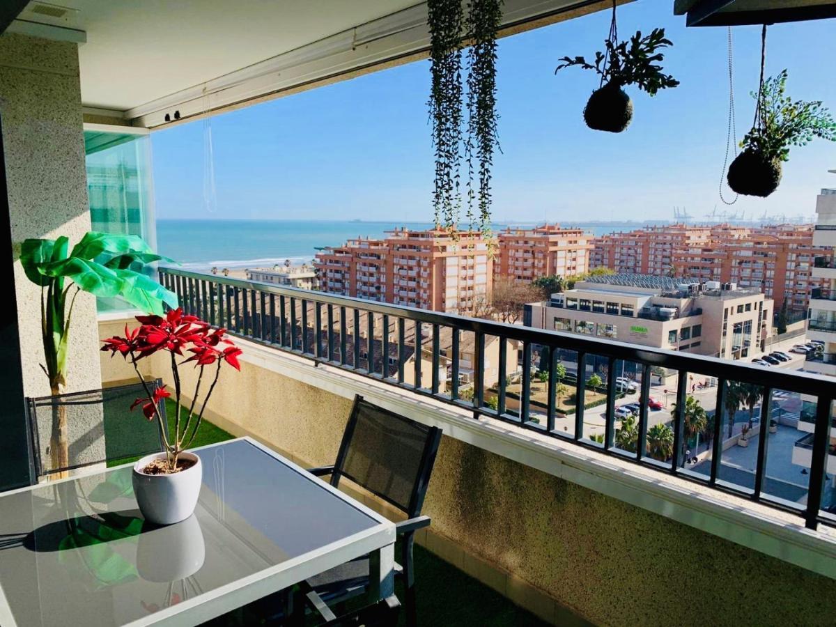 NON STRESS Ático Dúplex con vistas al MAR Valencia Exterior foto
