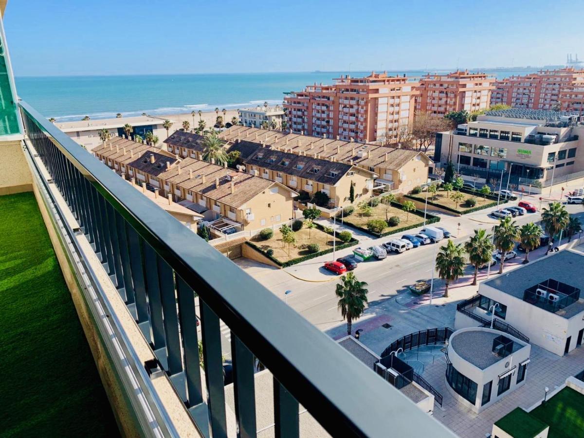 NON STRESS Ático Dúplex con vistas al MAR Valencia Exterior foto
