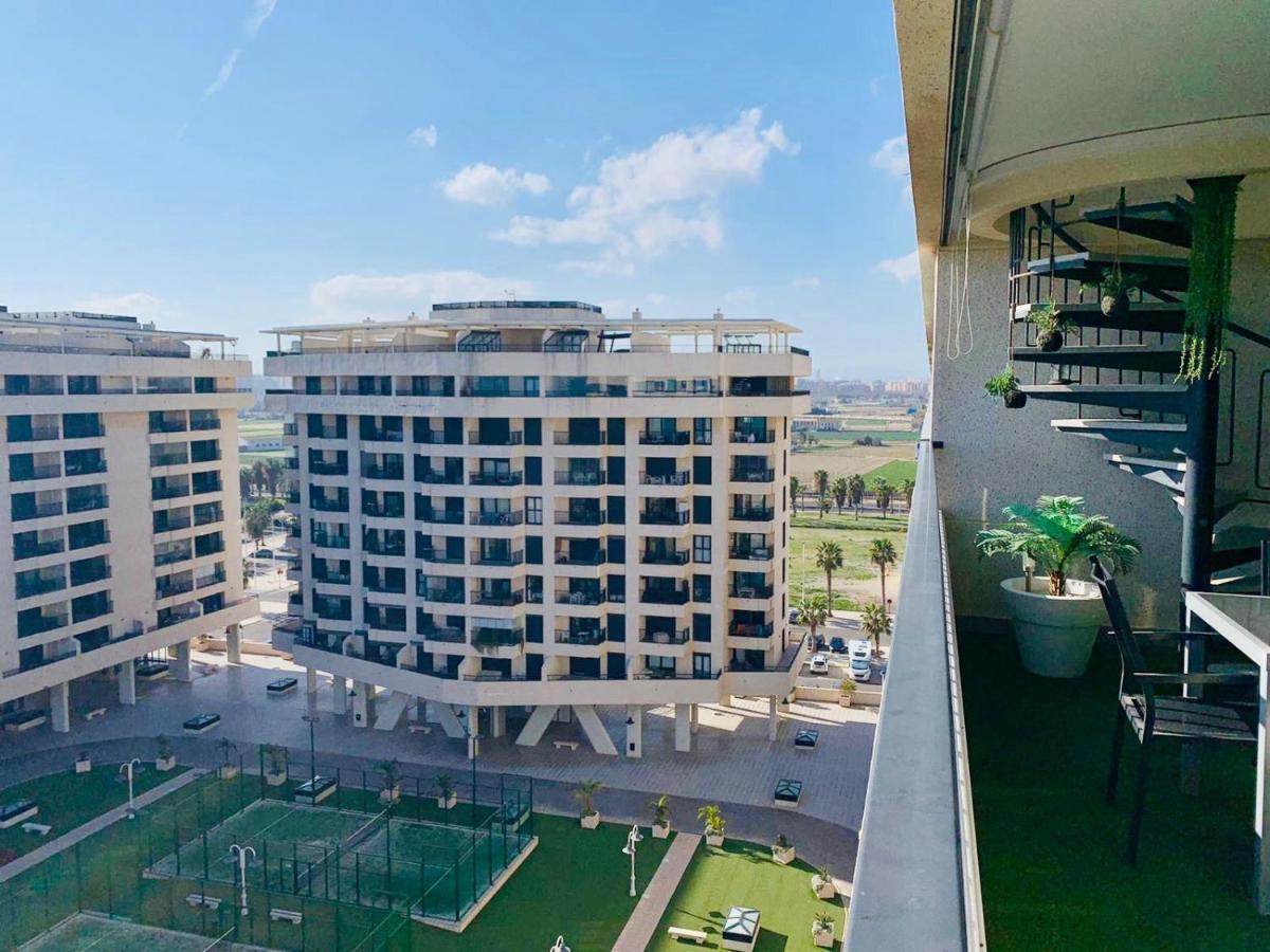 NON STRESS Ático Dúplex con vistas al MAR Valencia Exterior foto