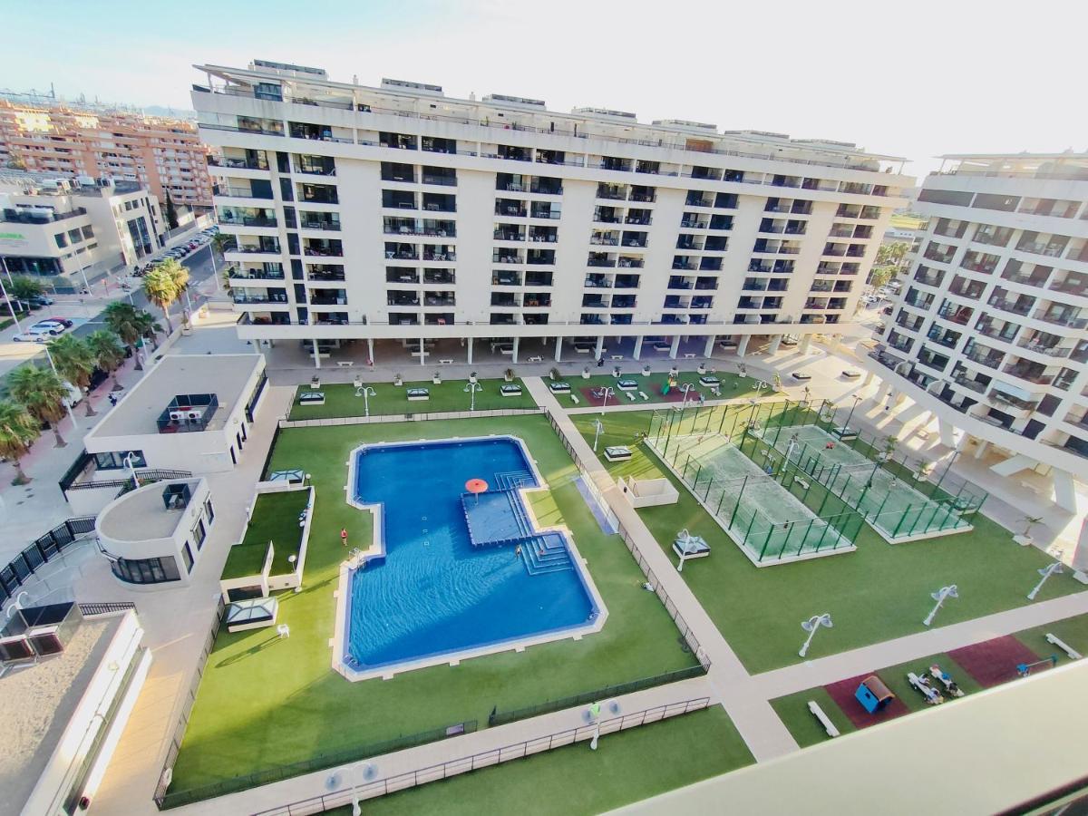 NON STRESS Ático Dúplex con vistas al MAR Valencia Exterior foto