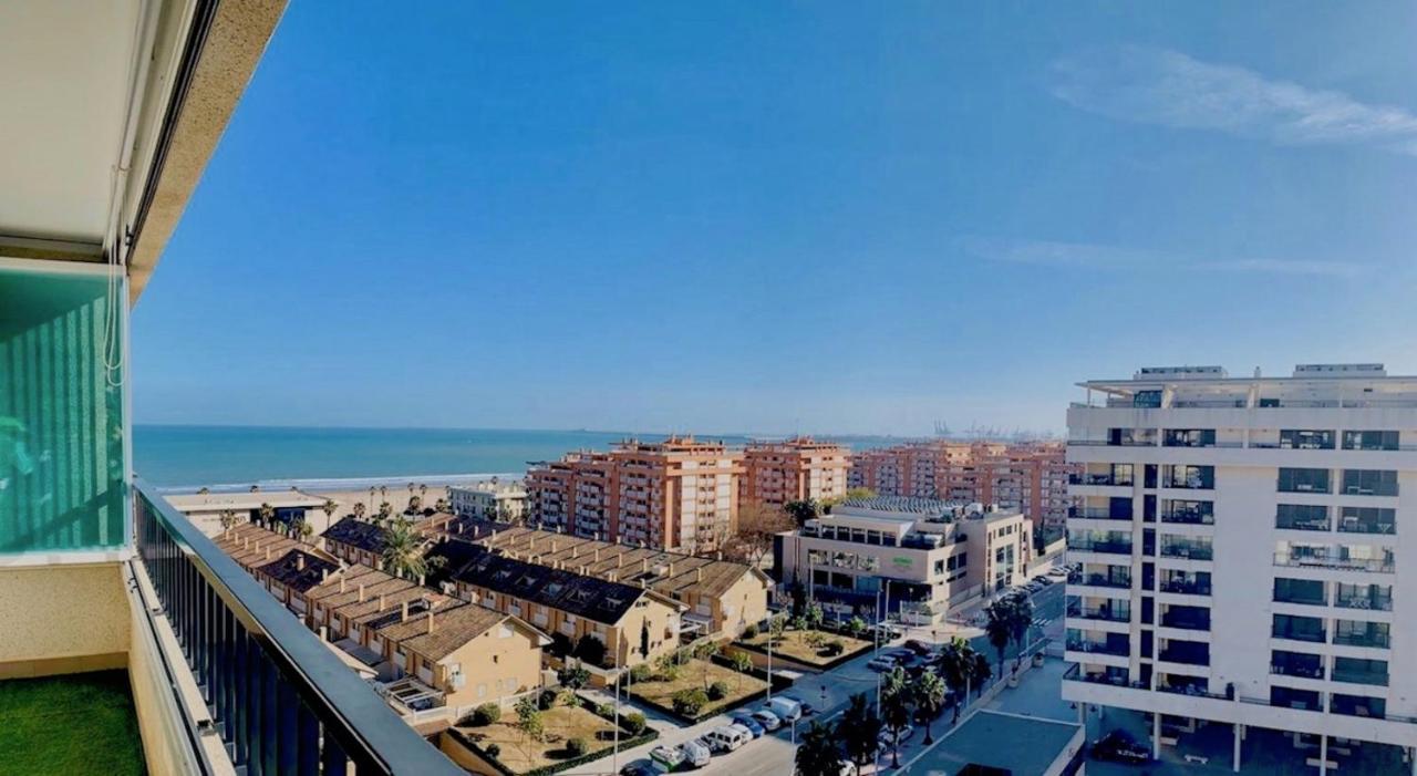 NON STRESS Ático Dúplex con vistas al MAR Valencia Exterior foto